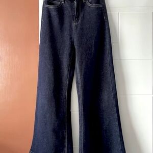 Navy Wide-Leg Women's Shorts